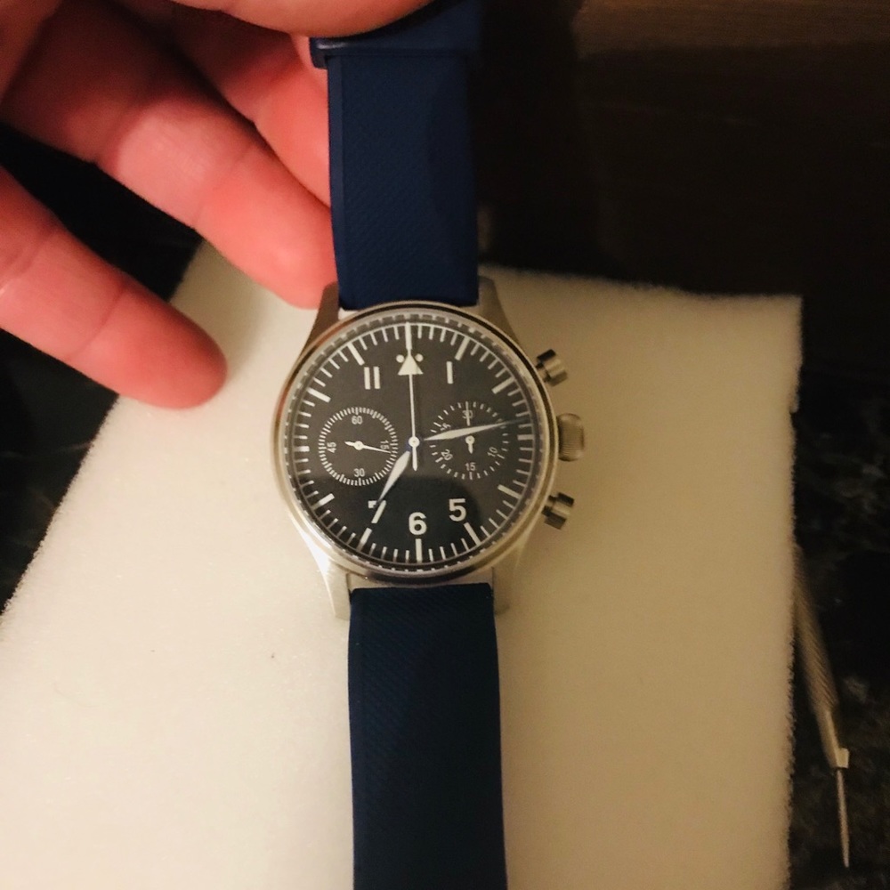 (Sold) Escapement flieger chrono